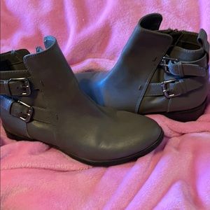 Grey Boots